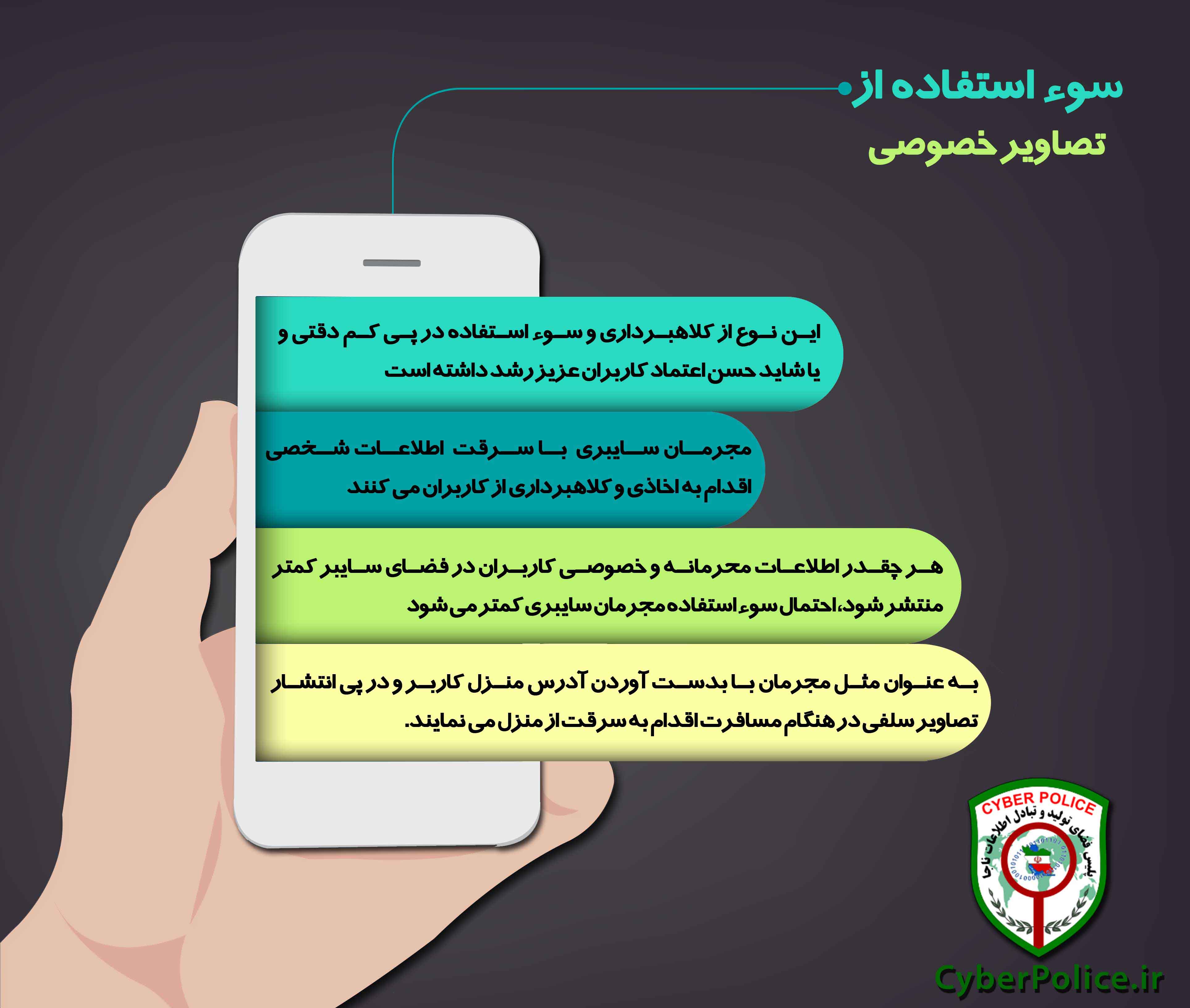 سود جویان چگونه از تصاویر خصوصی شما استفاده می کنند + ایفوگرافی