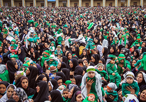 11 نقطه آران و بیدگل متبرک به برگزاری همایش شیرخوارگان حسینی