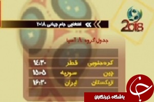 نگاهی به بازی های گروه ایران در مقدماتی جام جهانی روسیه + فیلم