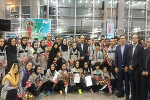 بازگشت جوانان پرافتخار ووشوی ايران به ميهن