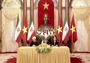 توافق تهران و هانوی برای افزایش پنج برابری حجم مبادلات تجاری دو کشور + فیلم