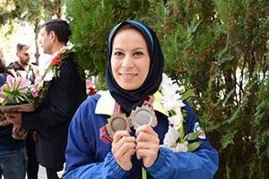 طلای جهان را مدیون حمایت های بی دریغ مربی ام هستم