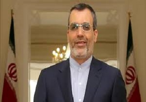 جابری انصاری با دبیرکل سازمان ملل متحد در امور سوریه دیدار کرد