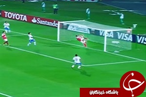 به این میگن دروازه بان بدون دست! + فیلم