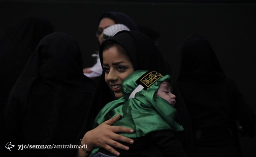 آئین بزرگ شیرخوارگان حسینی در دامغان