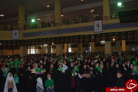 کودکان آذربایجان غربی با طفل ۶ ماهه کربلا همنوایی کردند/نوای علی اصغر در 44 نقطه استان