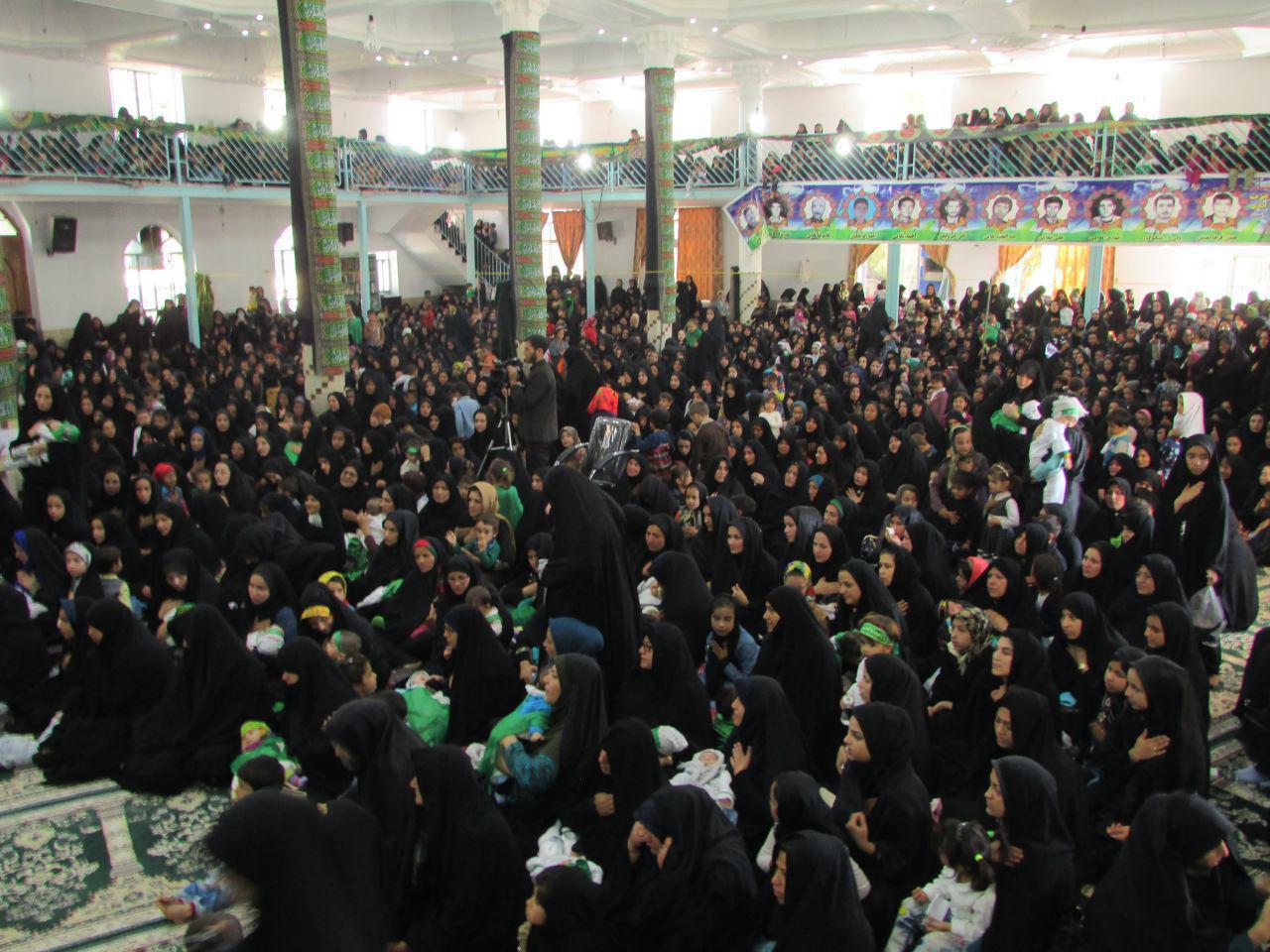 همایش شیرخوارگان حسینی در شهرستان های خراسان رضوی + تصاویر