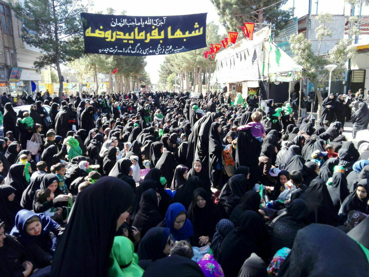 همایش شیرخوارگان حسینی در شهرستان های خراسان رضوی + تصاویر