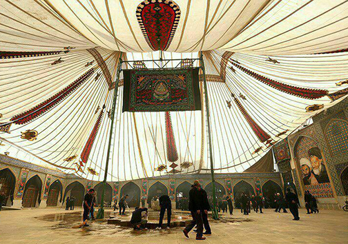 قدهایی که زیر خیمه حسین(ع)، عَلم می&zwnj;شوند