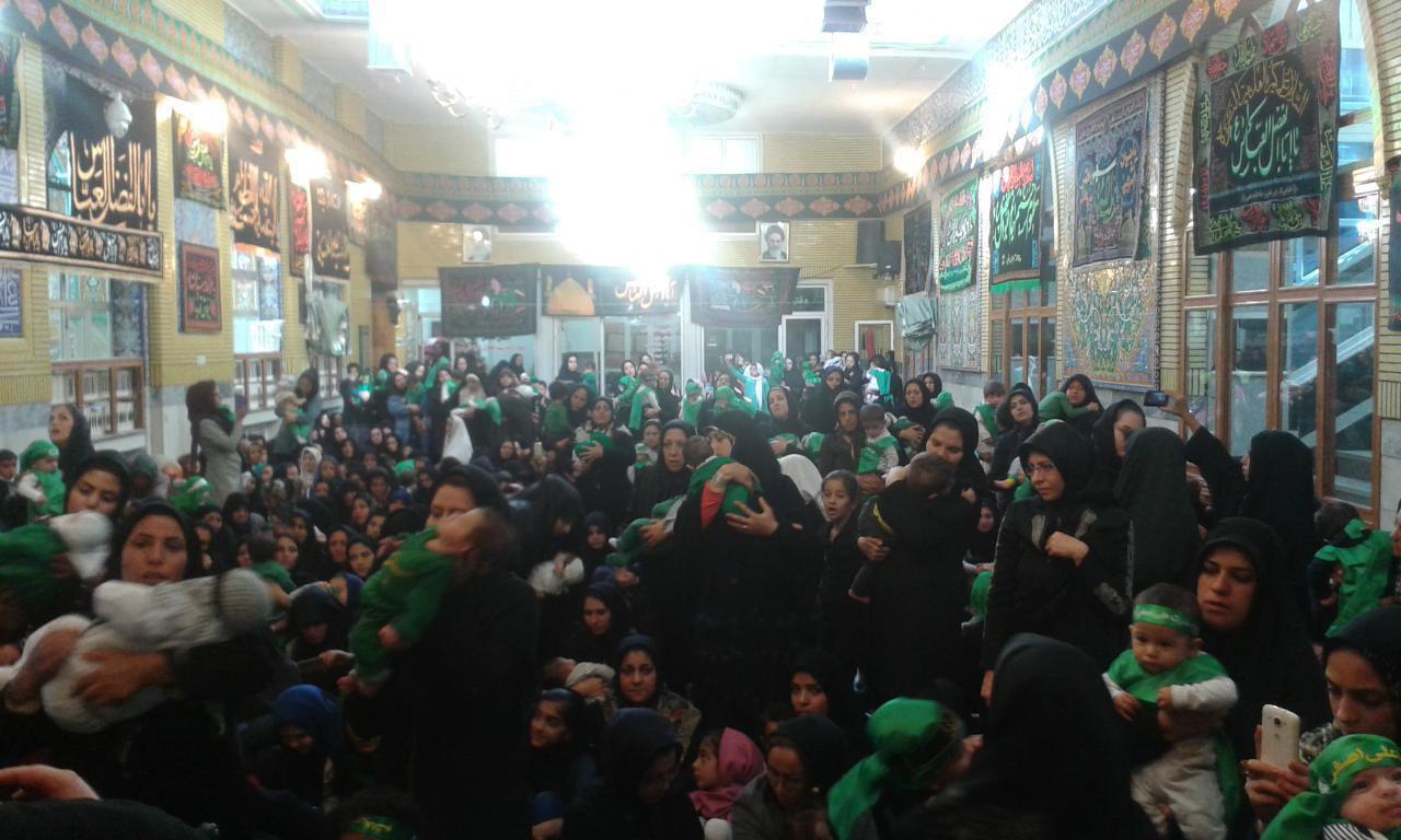همايش شيرخوارگان حسيني درخوي +تصاویر
