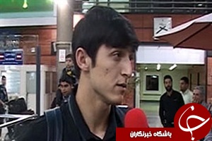 بازگشت ملی پوشان به ایران پس از بازی با ازبکستان + فیلم