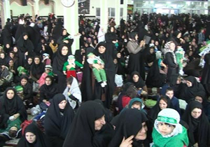 برگزاری همایش شیرخوارگان حسینی در مهاباد