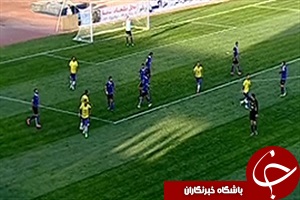 خلاصه بازی اکسین البرز 1 _ 1 فولاد یزد + فیلم