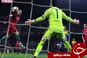 عملکرد خیره‌کننده و بی‌نظیر رونالدو مقابل آندورا + فیلم