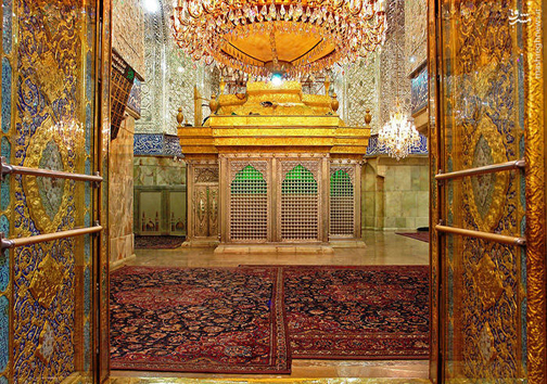 تصاویر زیبا از حرم عشق در ایام محرم