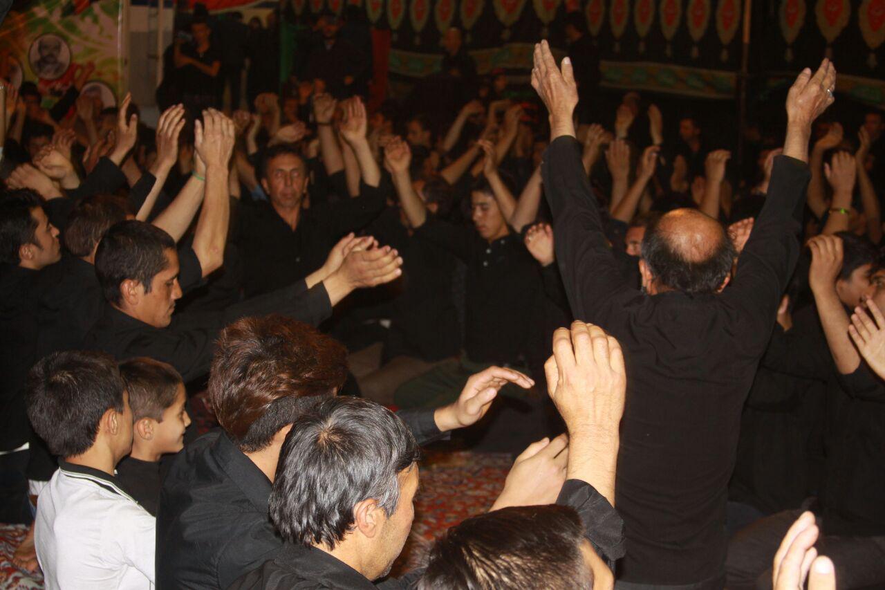تصاویری از مراسم عزاداری هیات علمدار کربلا اتباع افغانستانی در قم