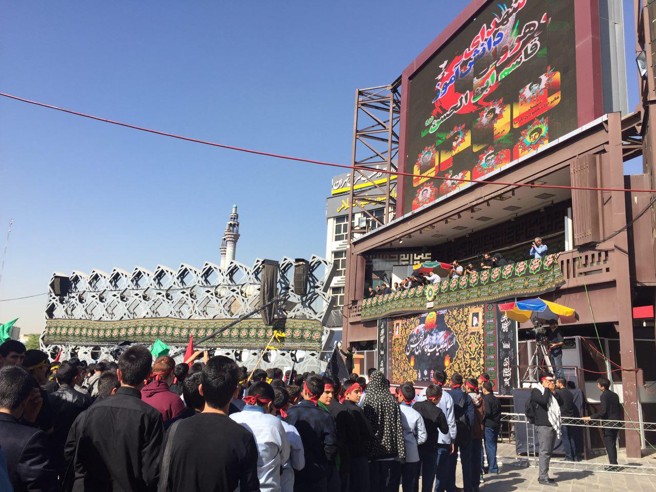 ميثاق دانش آموزان كشور با نوجوان شهيد كربلا
