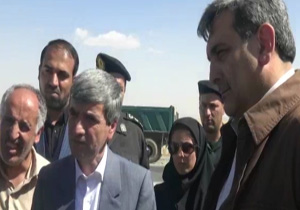 معاون معماری و شهرسازی وزیر راه در سریش آباد + فیلم