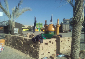 تصاویری از بازسازی صحنه عاشورا در شهرری