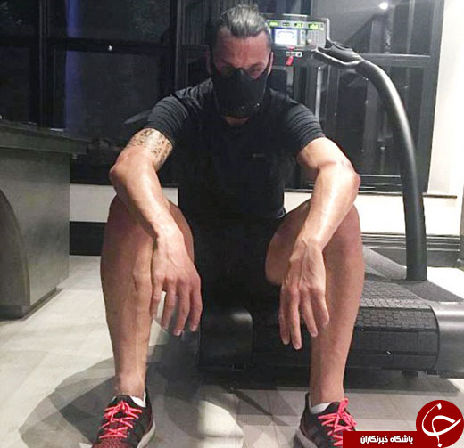 عکس/ ماسک عجیب و ترسناک زلاتان