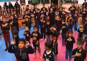 عزاداری نوجوانان در گود زورخانه + فیلم