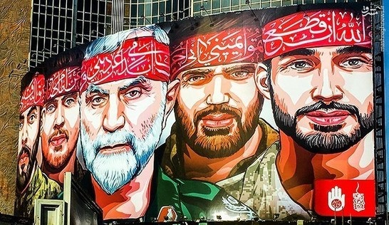 استقبال از دیوارنگار جدید میدان ولی عصر + عکس