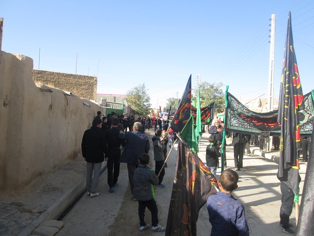برگزاری آیین علم سلامی روستای مغان