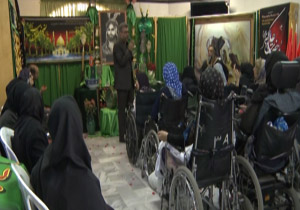عزاداری امام حسین (ع) در آسایشگاه کهریزک + فیلم