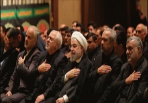عزاداری رییس جمهور و جمعی از ایرانیان در تایلند + فیلم