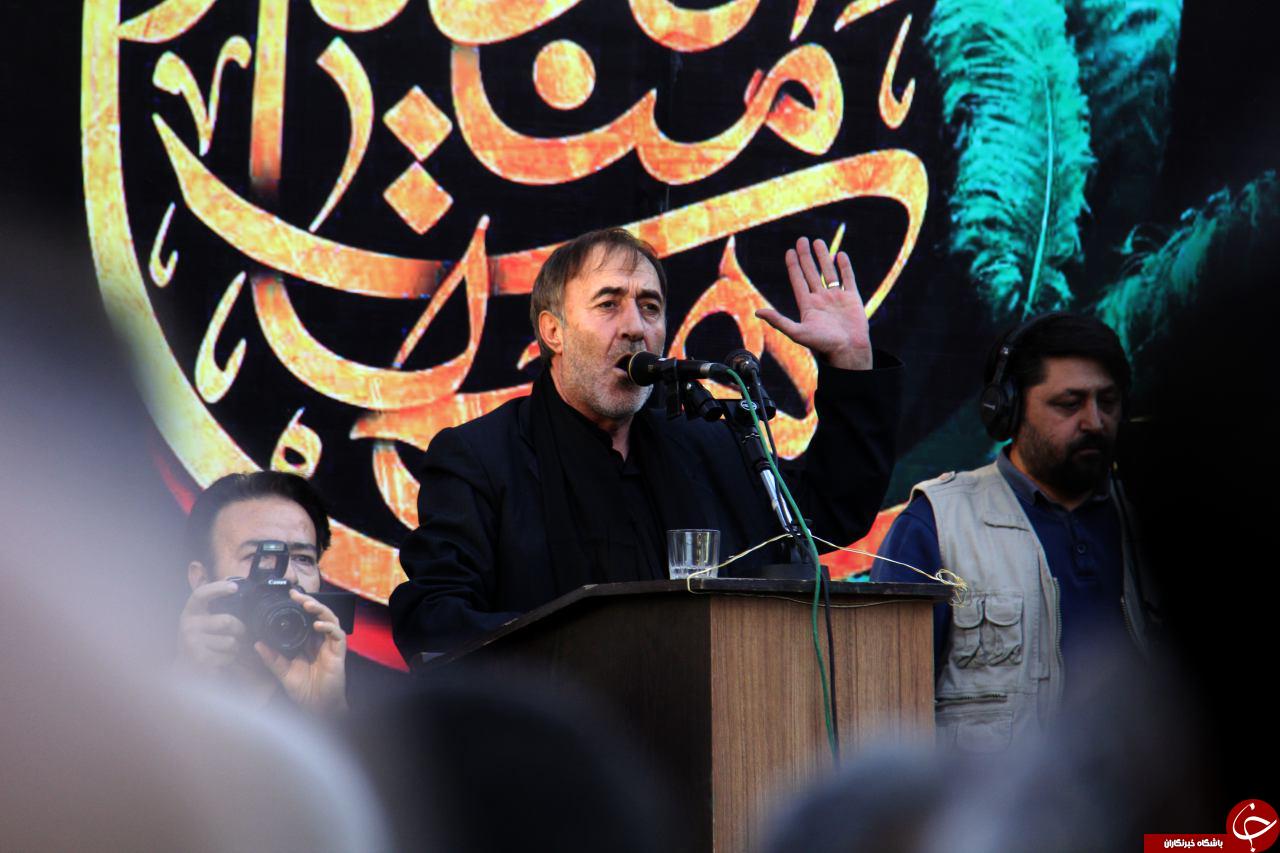 مراسم سینه زنی لبیک یا حسین(ع) در ارومیه برگزار شد+تصاویر