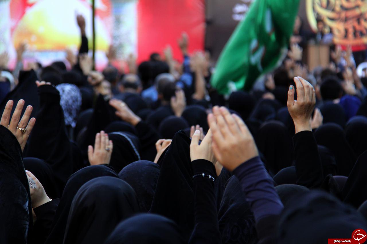 مراسم سینه زنی لبیک یا حسین(ع) در ارومیه برگزار شد+تصاویر