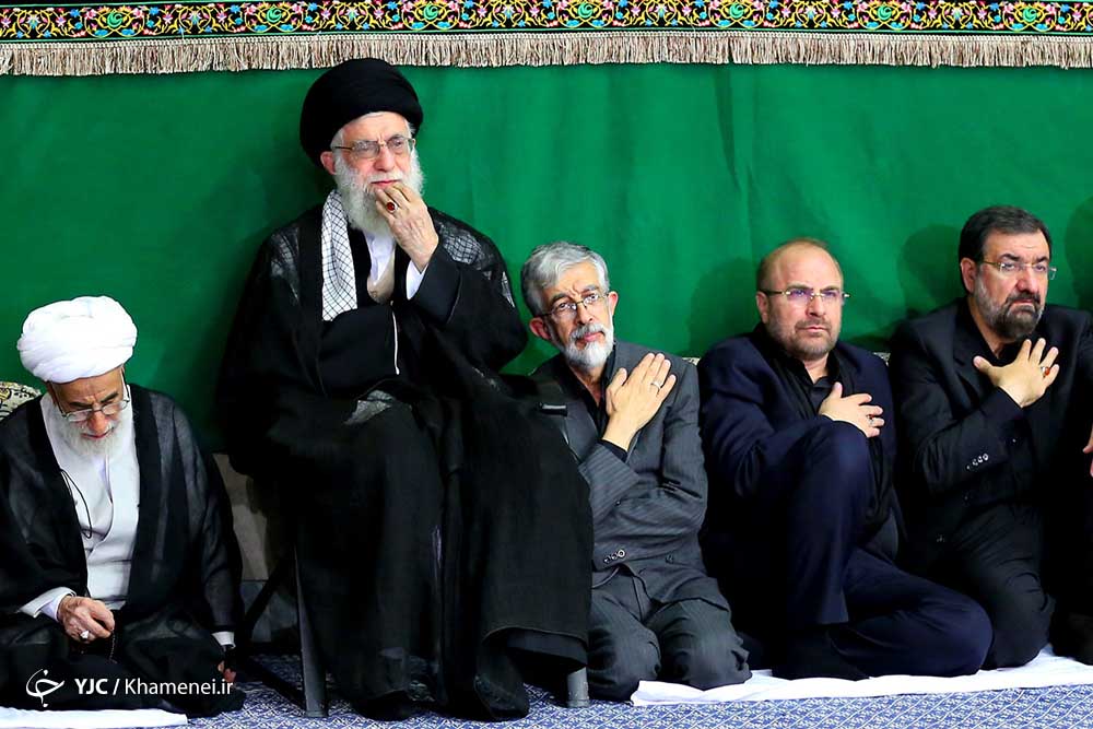دومین شب مراسم عزاداری حضرت اباعبدالله الحسین (علیه&zwnj;السلام) در حسینیه امام خمینی