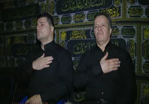 مراسم عزاداری ابا عبدالله با حضور ورزشکاران پارالمپیکی + فیلم