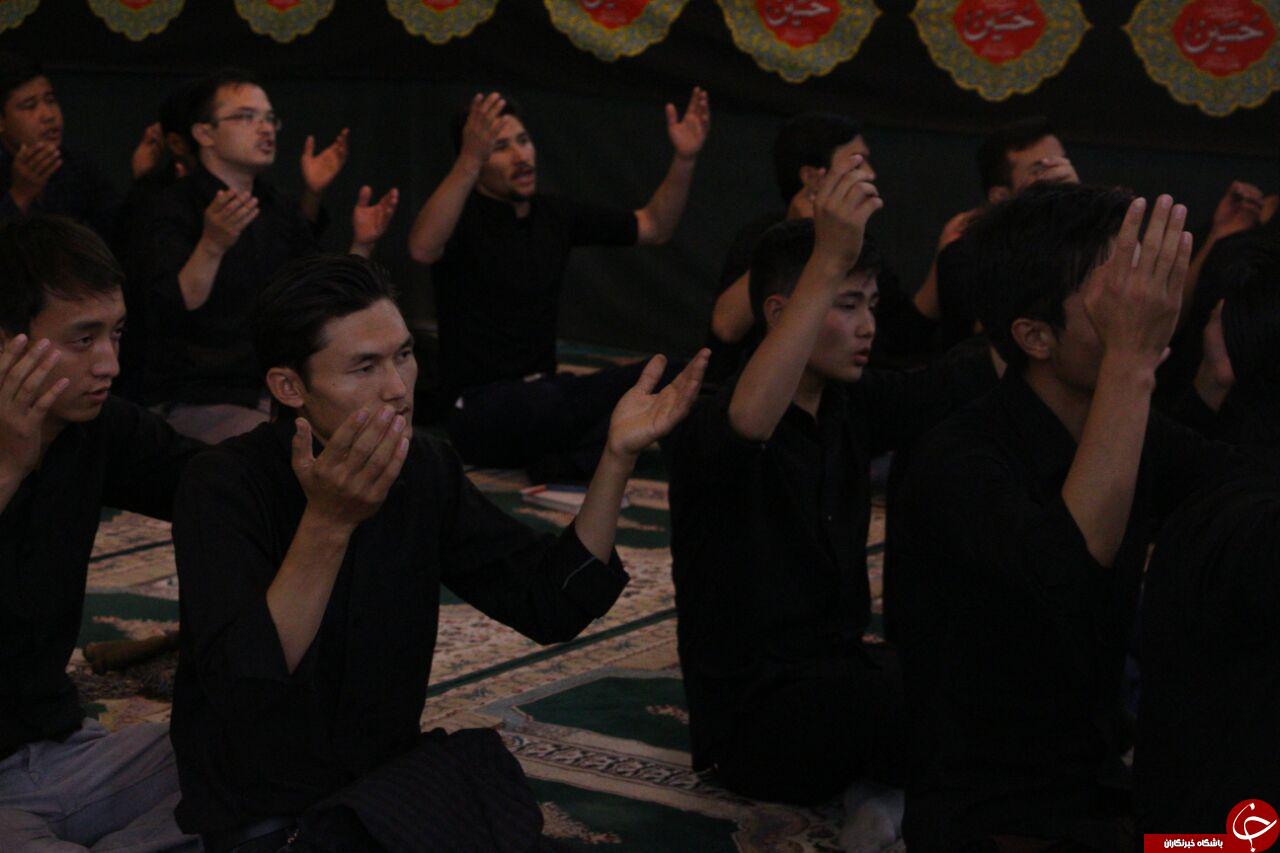 همگرایی دانشجویان ایرانی و افغانستانی در مراسم عزاداری سالار شهیدان