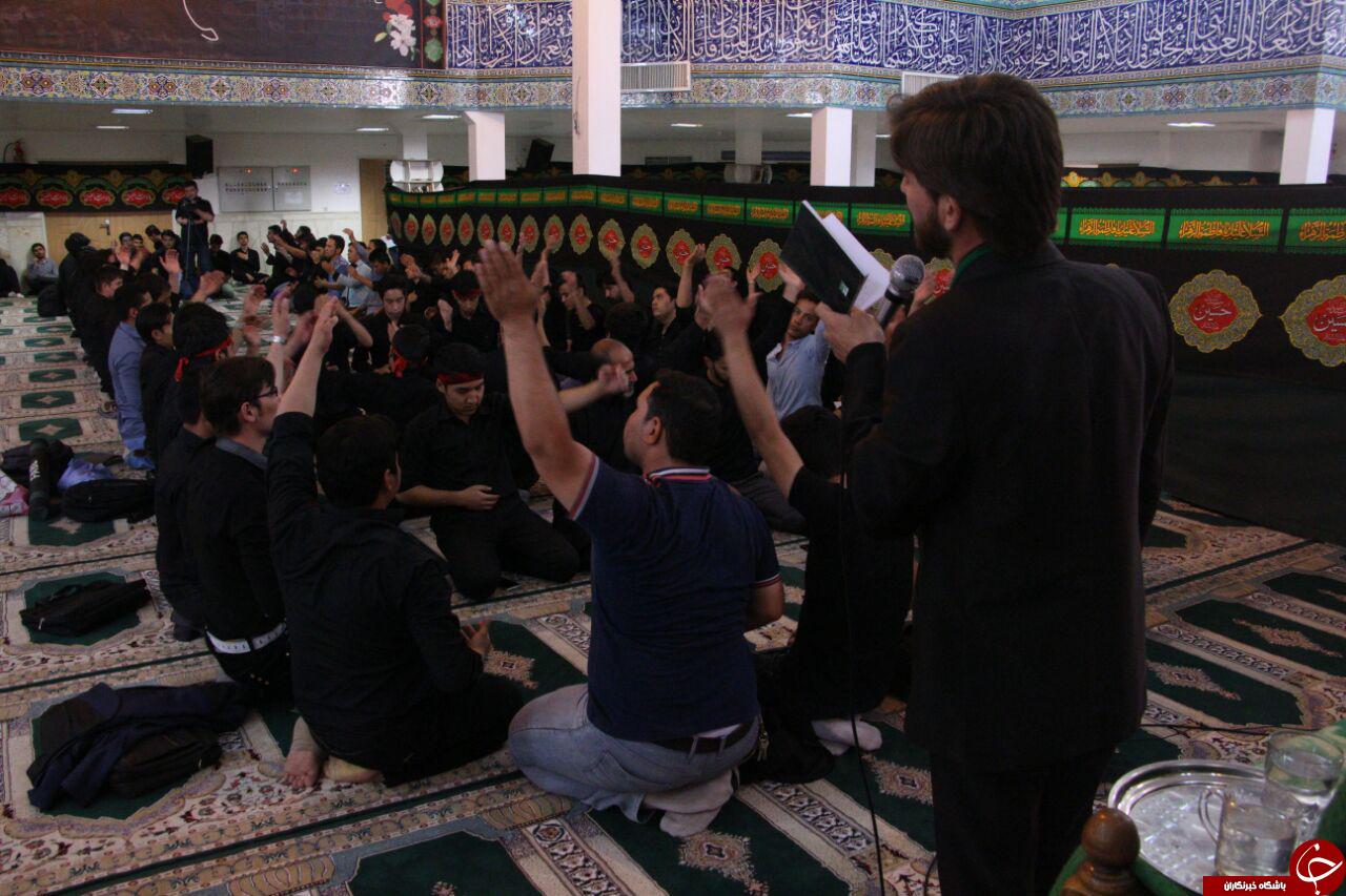 همگرایی دانشجویان ایرانی و افغانستانی در مراسم عزاداری سالار شهیدان