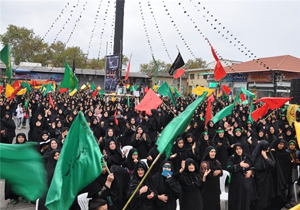 تجمع رهروان زینبی در خراسان شمالی