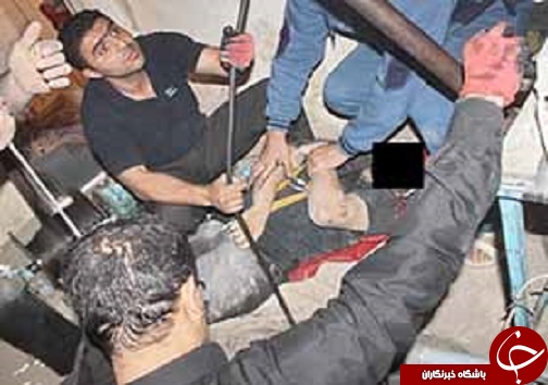 مرگ کارگرجوان در چاه