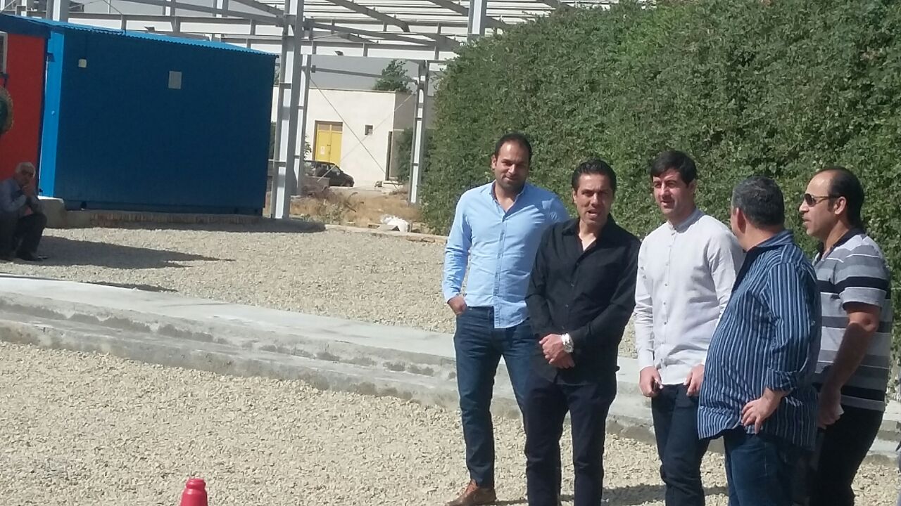 حضور کریم باقری در تمرینات تیم ملی