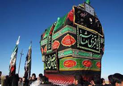 آیین نخل گردانی در خراسان شمالی