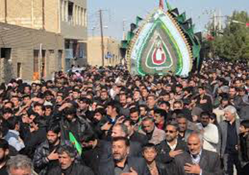 آیین نخل گردانی در خراسان شمالی