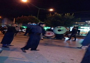 برپایی اجتماع عزاداران حسینی در کرمانشاه
