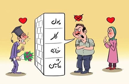 رابطه مستقیم بیکاری با افزایش سن ادواج
