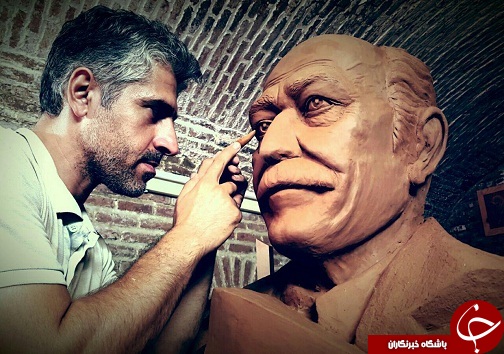رونمایی از سردیس زنده یاد دهخدا