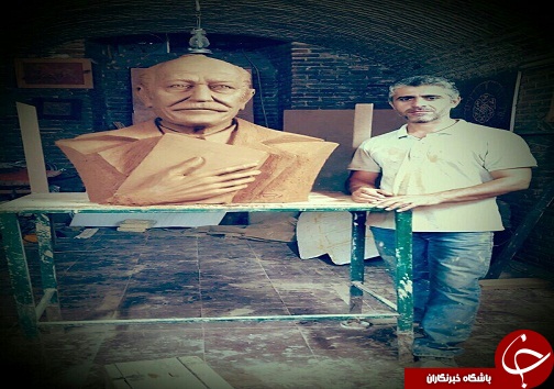 رونمایی از سردیس زنده یاد دهخدا