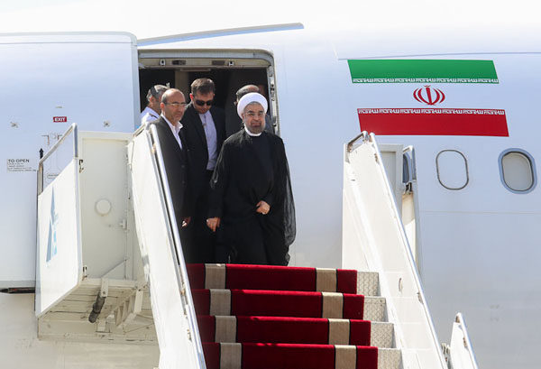 روحانی، به تهران بازگشت