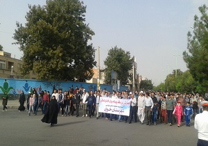 همايش بزرگ پياده روي خانوادگي درخوي