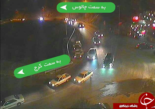 ترافیک سنگین و نیمه سنگین در جاده های ارتباطی مازندران +تصاویر