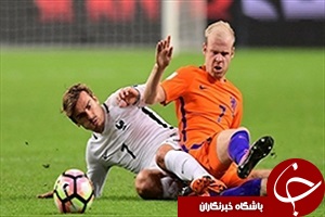 خلاصه دیدار (هلند 0-1 فرانسه) + فیلم