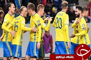 خلاصه دیدار( سوئد 3 - 0 بلغارستان ) + فیلم