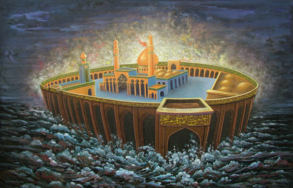 نمایش تابلو &laquo;کشتی نجات&raquo;